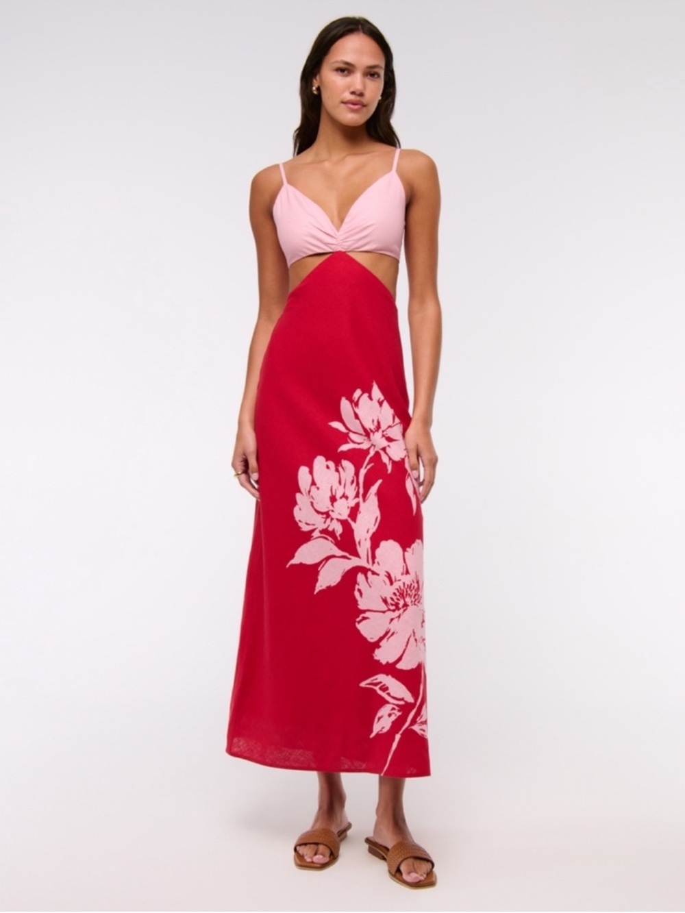 NEW Abercrombie & Fitch Julia Cut Out Dress Medium